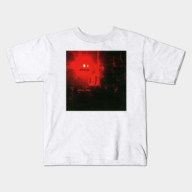 David Sylvian Damage 1 Kids T-Shirt by asheribtllo